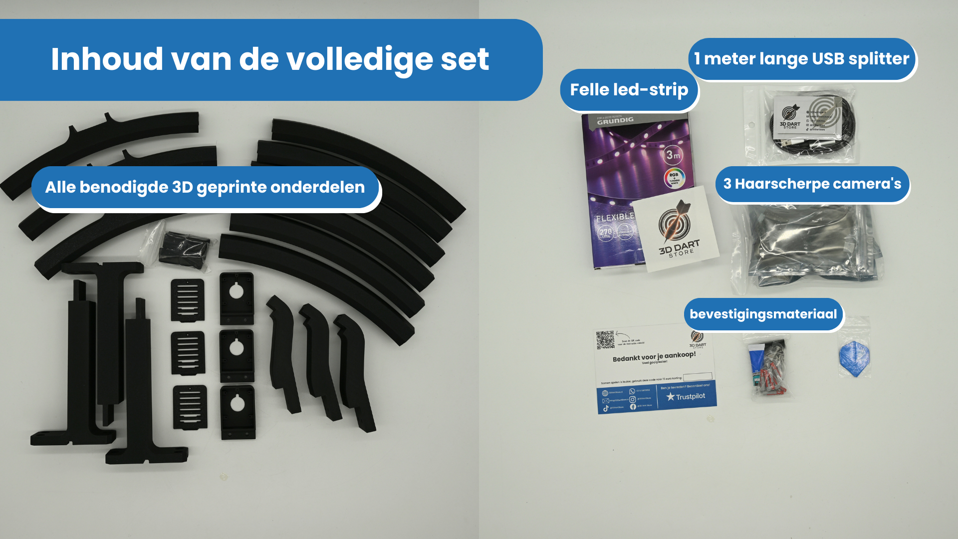 Autodarts Complete set met Licht Ring