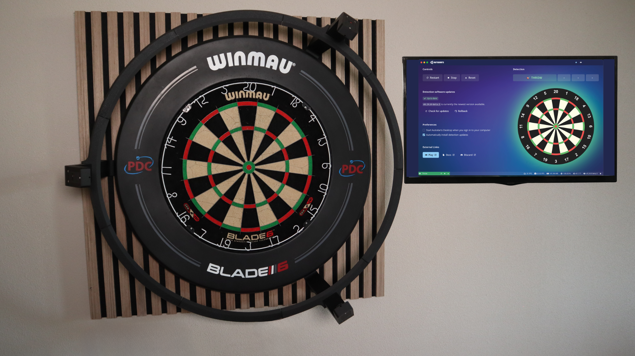 Autodarts Complete set met Licht Ring