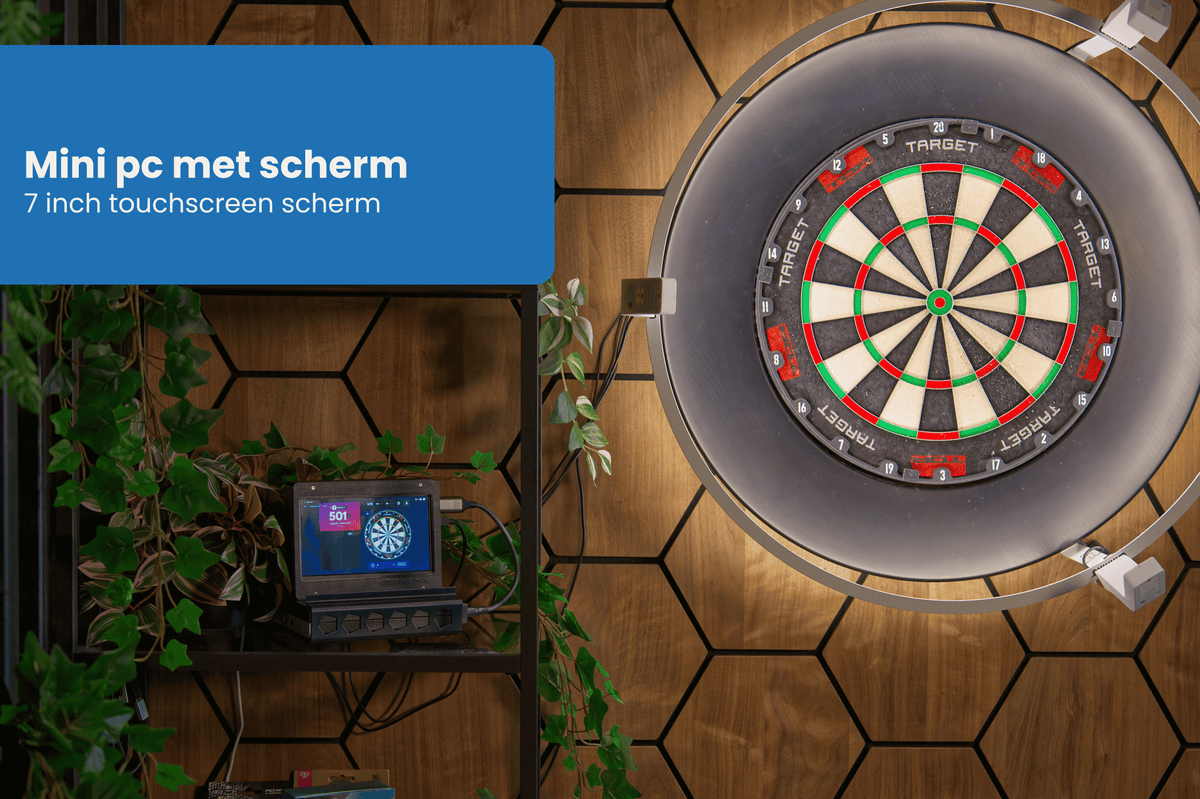 autodarts mini pc met scherm touchscreen